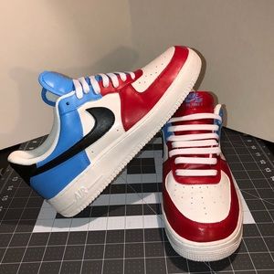 Custom Air Force 1 inspired by Jordan 1 fearless